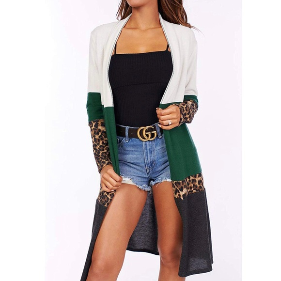 NWT Long Knit Cardigan Sweater - Picture 2 of 6